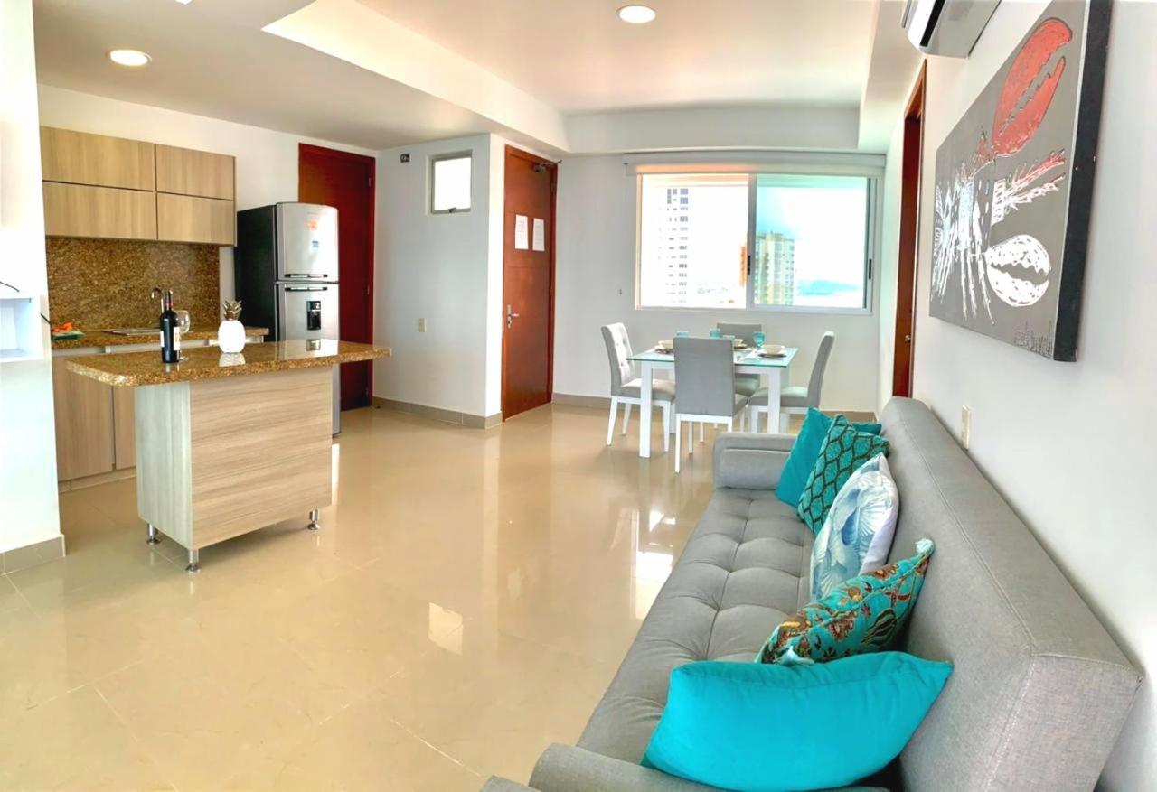Palmetto Bocagrande Oceanfront Lejlighed Cartagena Eksteriør billede