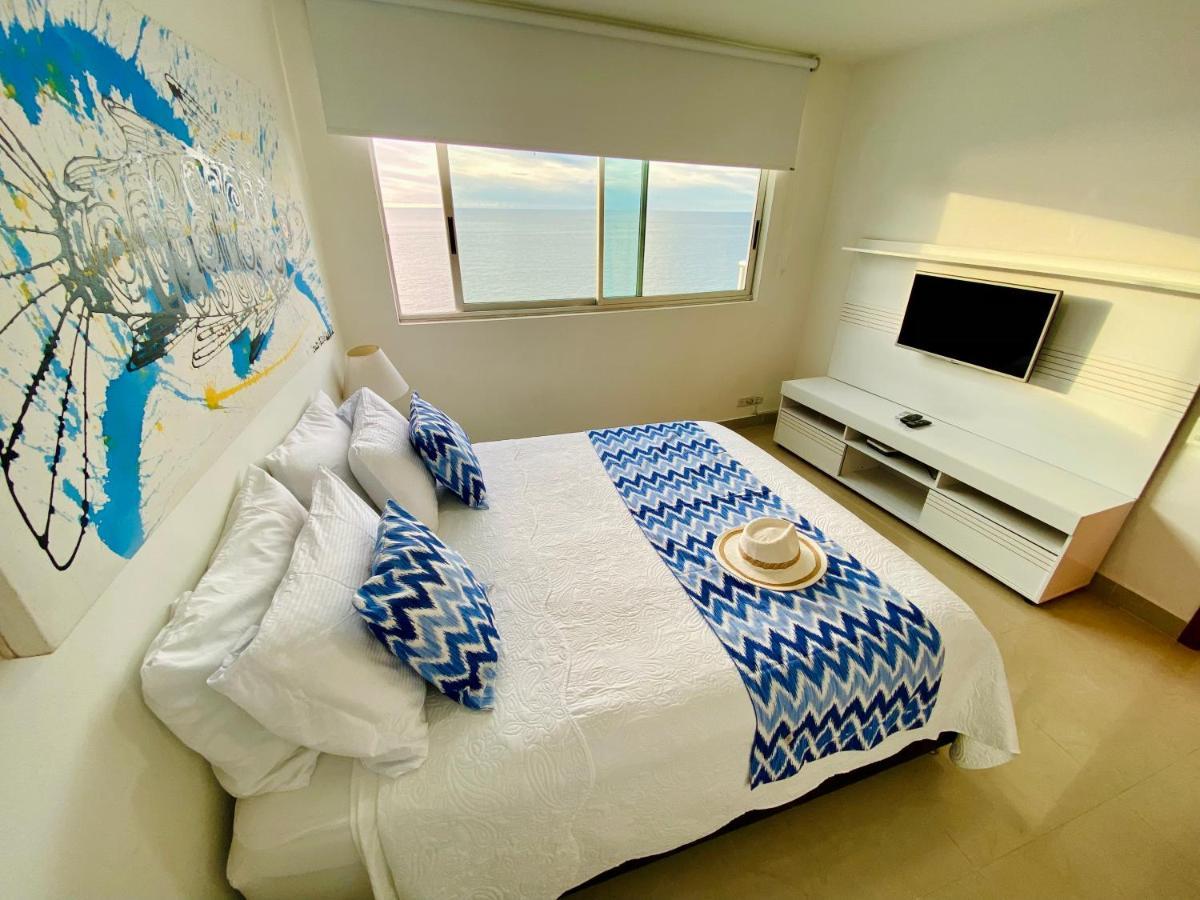 Palmetto Bocagrande Oceanfront Lejlighed Cartagena Eksteriør billede